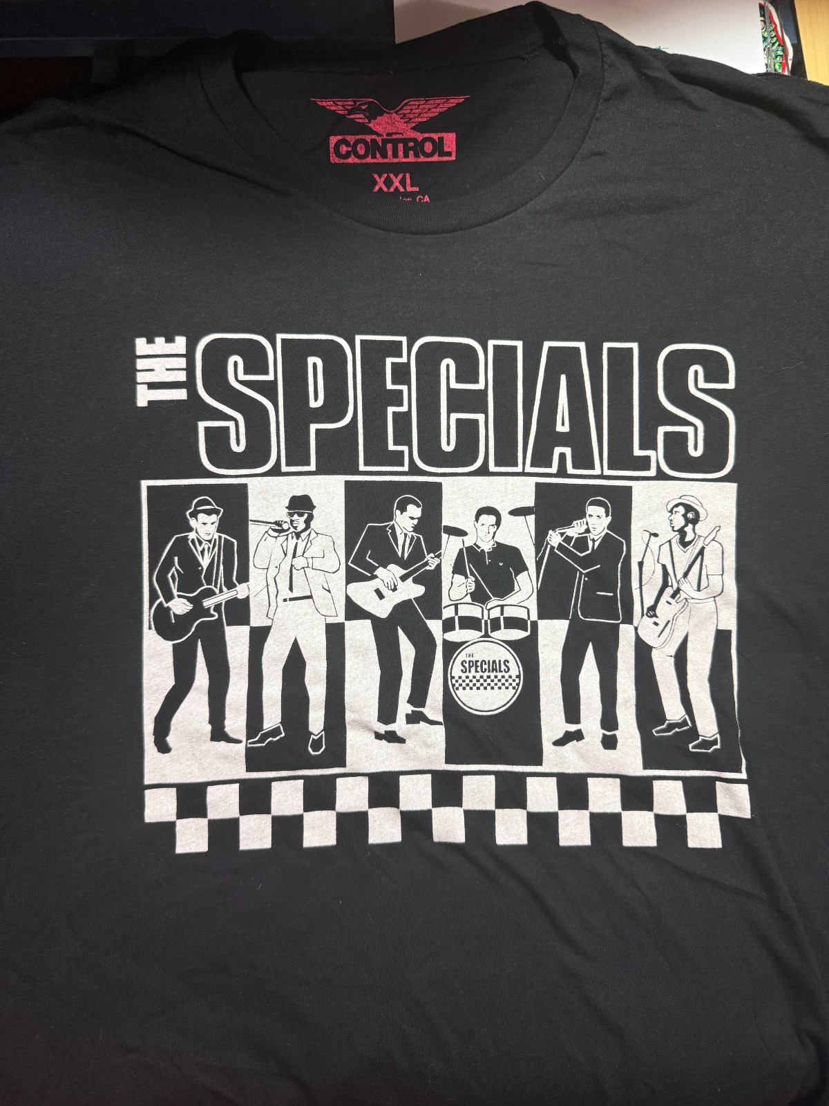 THE SPECIALS 2XL XXL T SHIRT NEW UNWORN SKA CONTROL LOS ANGELES