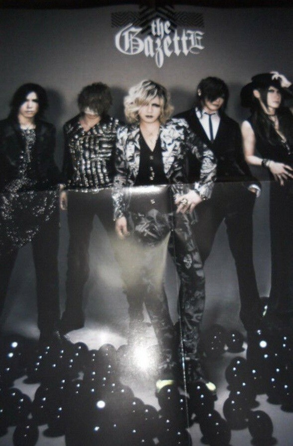the GazettE Visual-Kei POSTER JapanLimited!  shoxx2013Oct