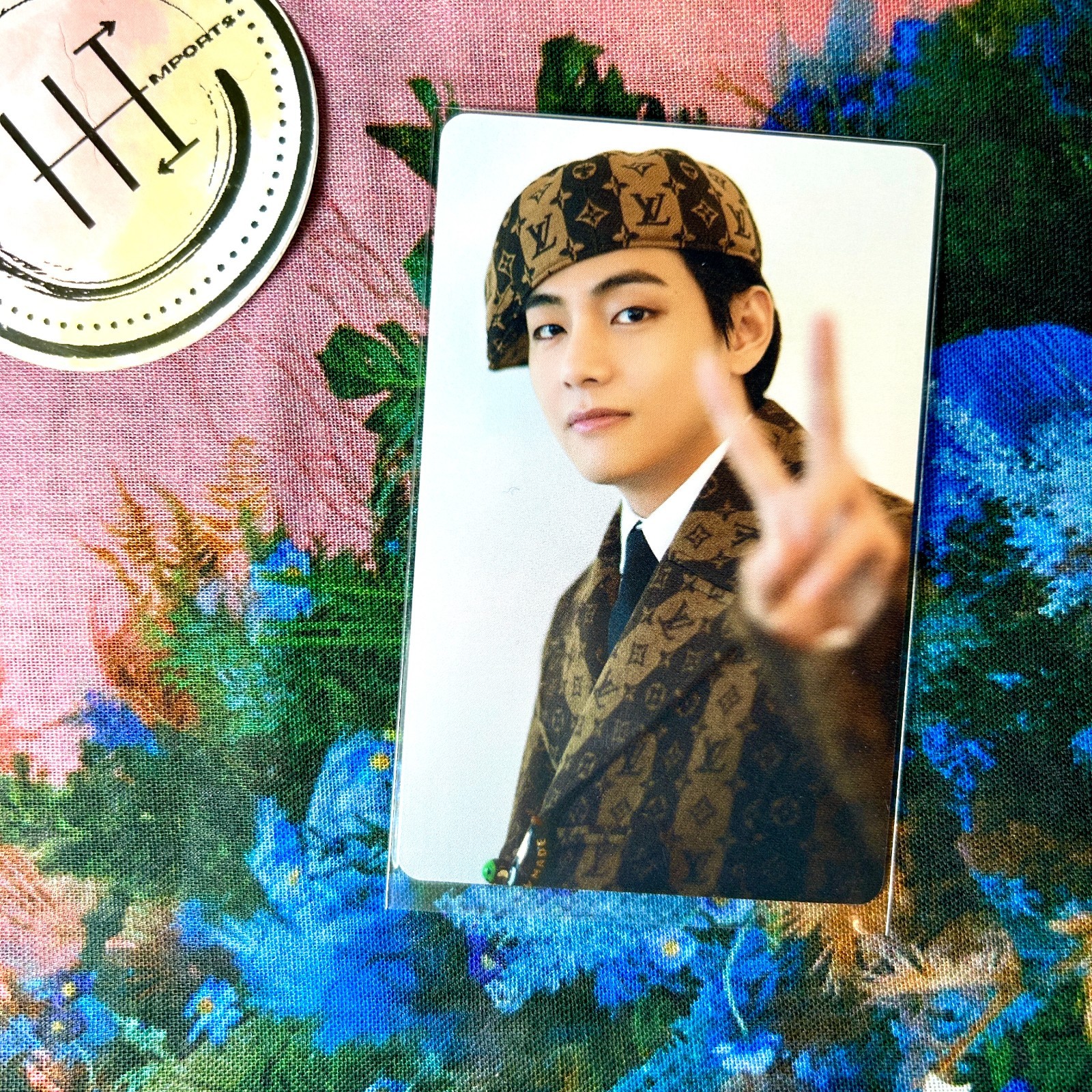 BTS DIcon Festa Mini Official V Photocard Kpop Trading Card Kpop Photo