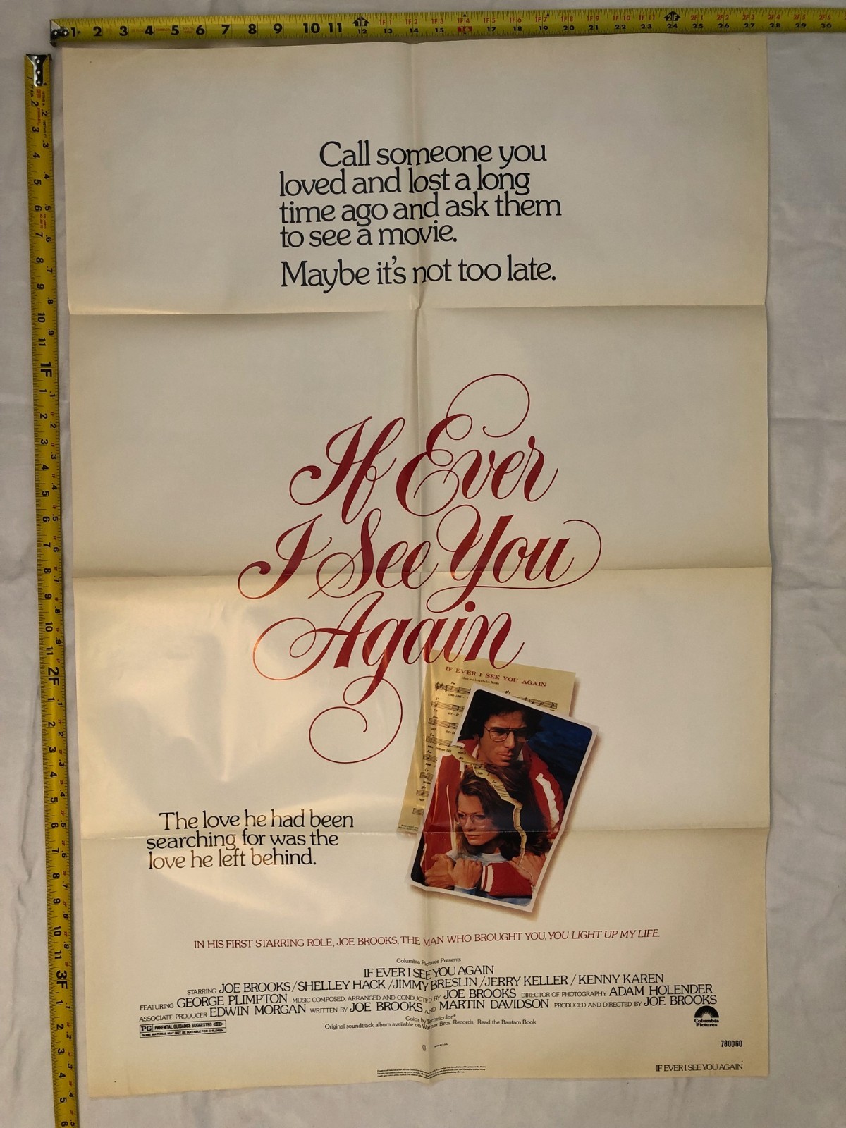 IF I EVER SEE YOU AGAIN Movie Poster #2
