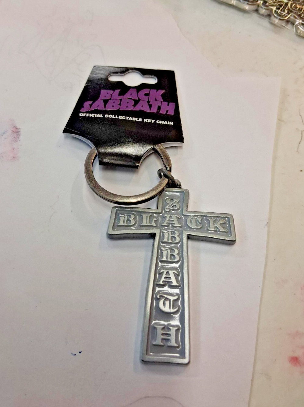 BLACK SABBATH KEY CHAIN NEW 2024 future OOP RARE COLLECTIBLE KEYCHAIN OZZY