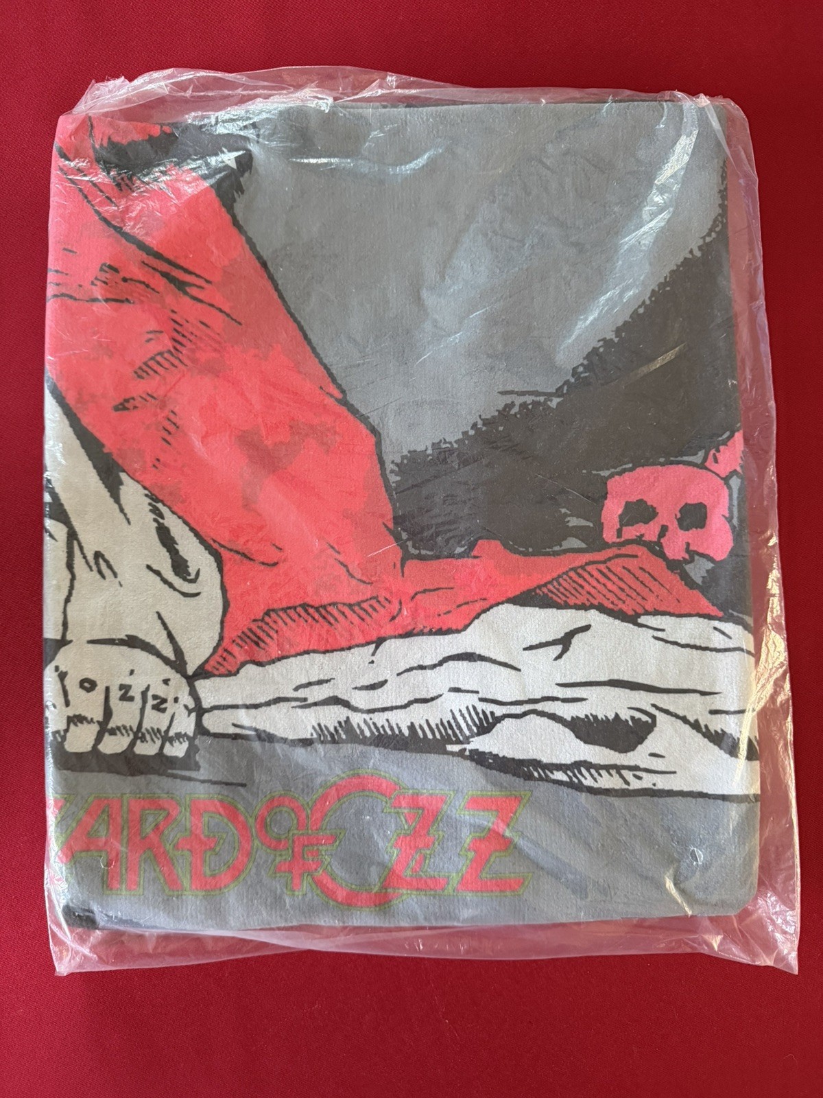 OZZY OSBOURNE – OFFICIAL BLIZZARD OF OZZ BEACH TOWEL – DOUBLEFACE TECH – NEW