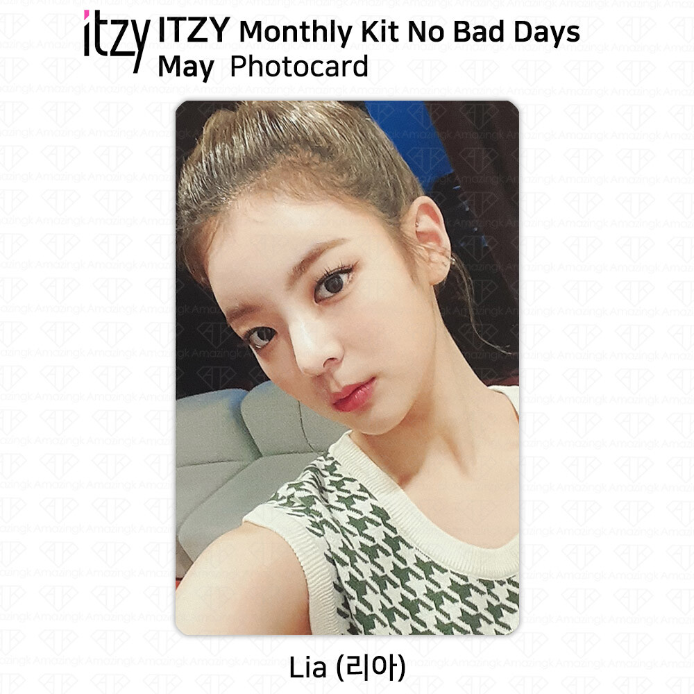 ITZY No Bad Days Monthly Kit May Official Photocard & Exclusive Polaroid KPOP