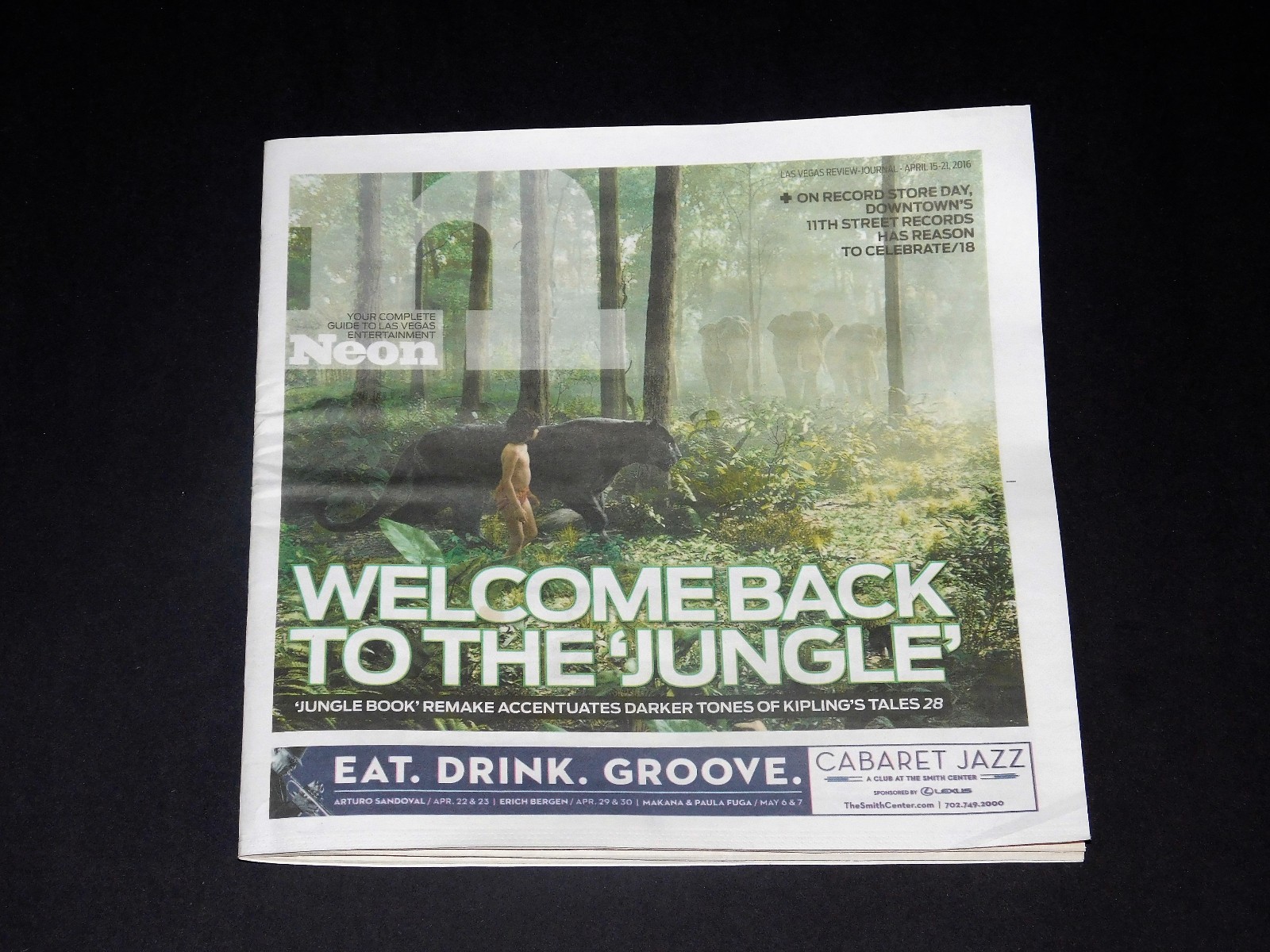 Neon Magazine April 2016 Welcome Back To The Jungle Book Movie Preview Issue