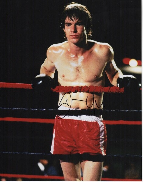 Dennis Quaid Signed – Autographed TOUGH ENOUGH Boxing 11×14 inch Photo