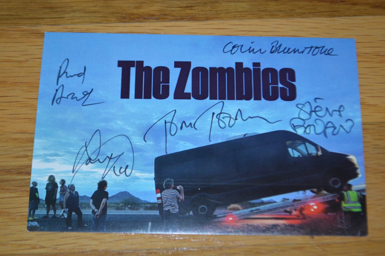The Zombies Autographed “Different Game” 4×6 Post Card w/ Factory Seal Cassette