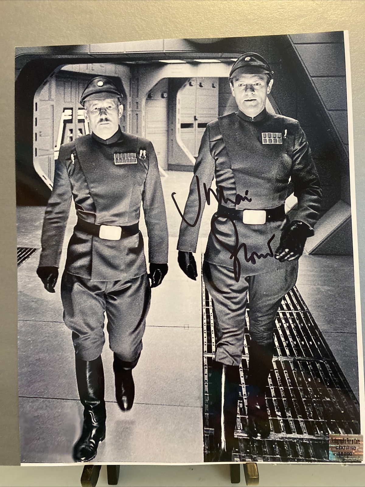 julian glover signed autograph 8×10 photo star wars indiana jones harry potter