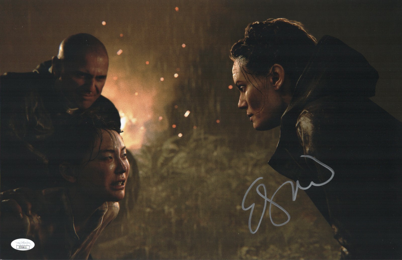 Emily Swallow Signed 11×17 Last of Us Part 2 “Emily” Authentic Autograph JSA COA