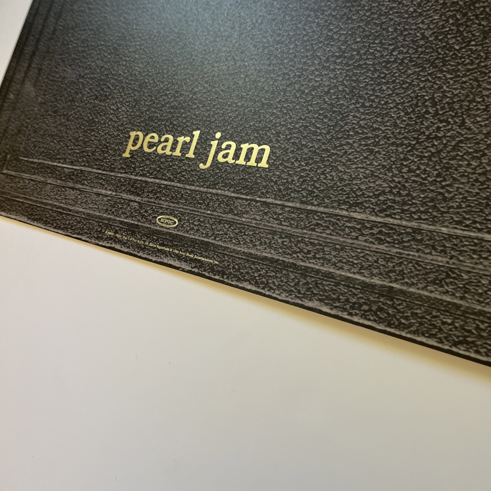 Pearl Jam Original Promo Poster 1994 Vitalogy 23×23 Epic Records Eddie Vedder