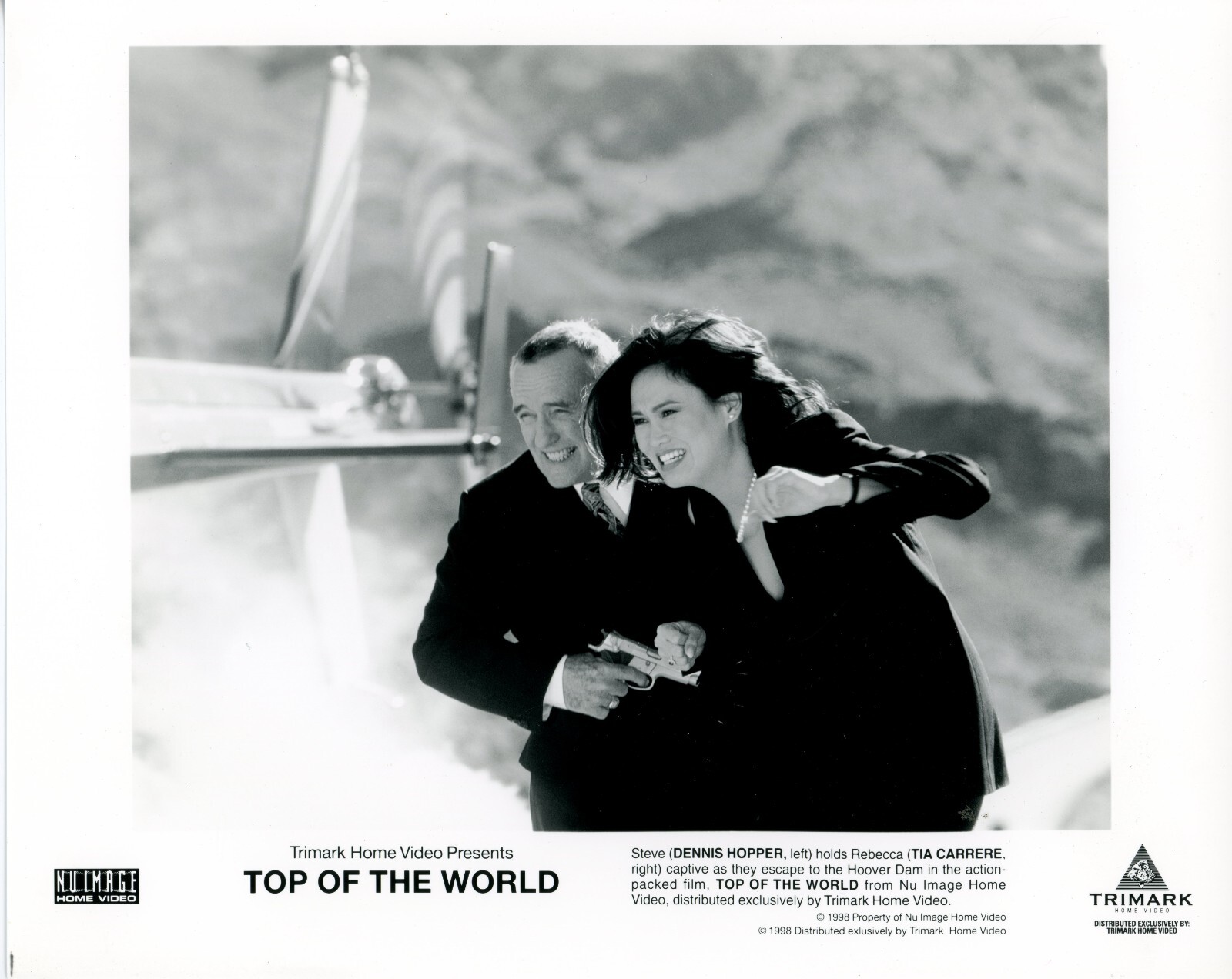 Top of the World (1998) 8×10 black & white movie photo #nn video release photo