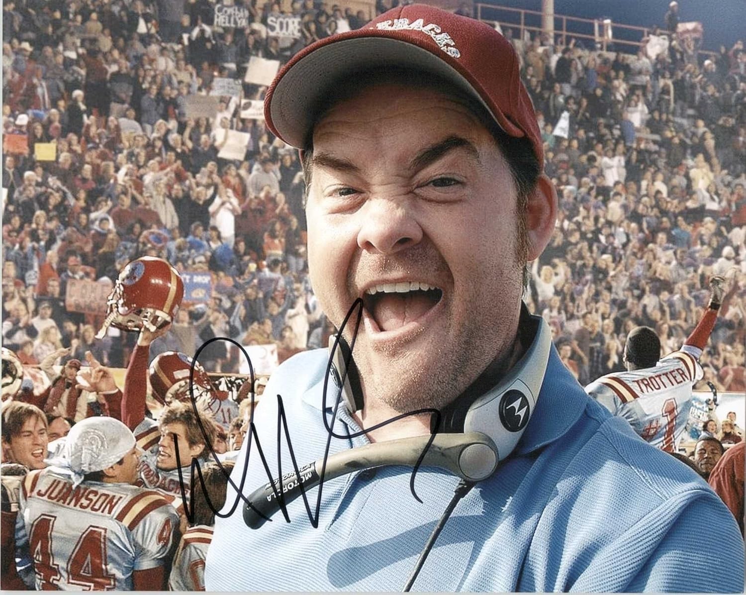 David Koechner Signed Autographed “The Comebacks” Glossy 8×10 Photo