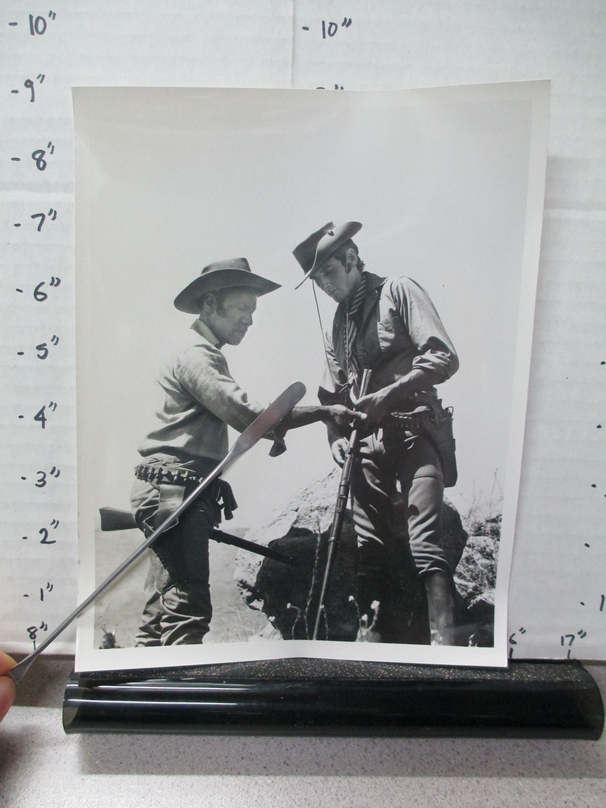 CBS TV show photo 1960s RAWHIDE western cowboy David Watson Raymond St. Jacques