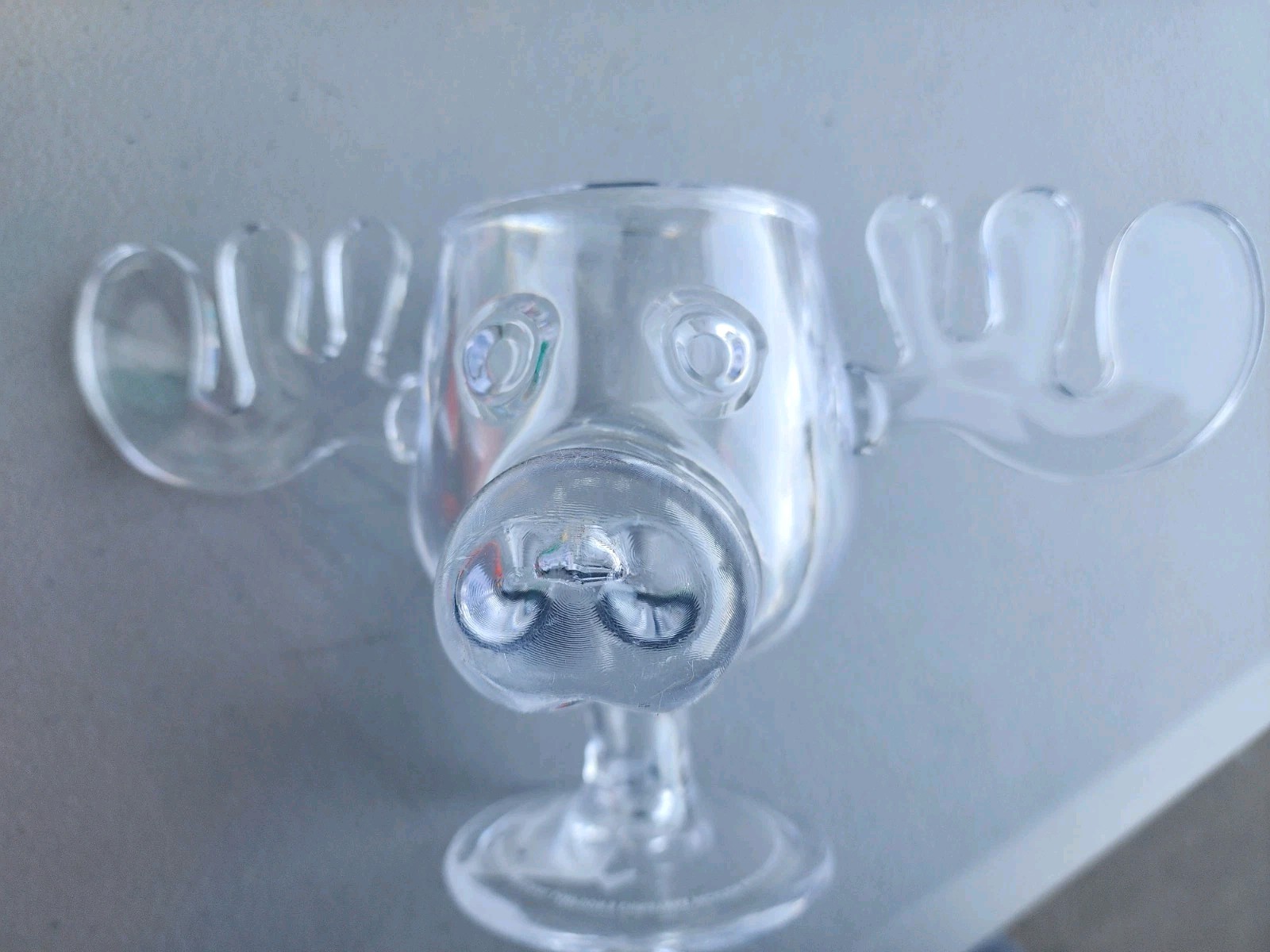 National Lampoon’s Christmas Vacation Moose Mug Shot Glass Griswold Acrylic