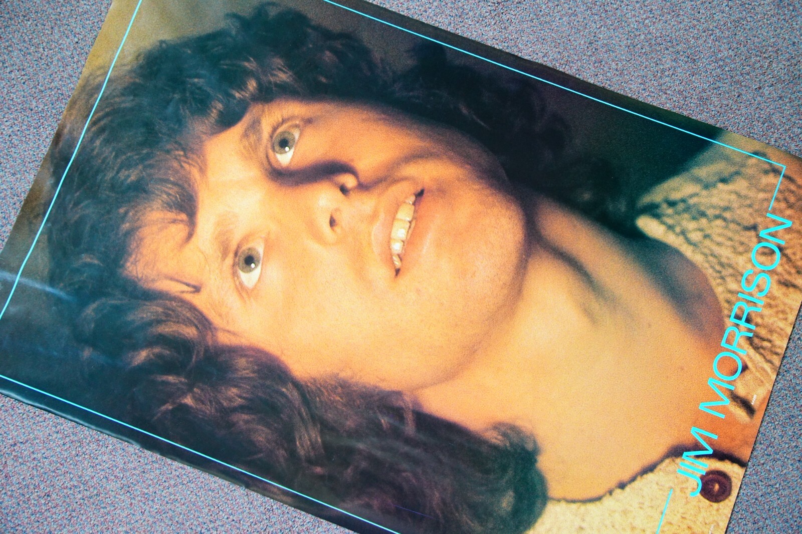 1987 Jim Morrison Doors Wall Poster Anabas England No. AA290 23×35 Inches