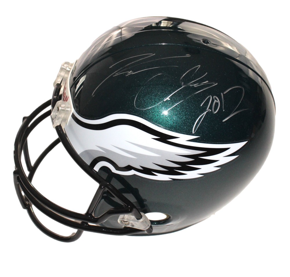 Kenny Chesney Signed Autograph Philadelphia Eagles Full Size Football Helmet JSA