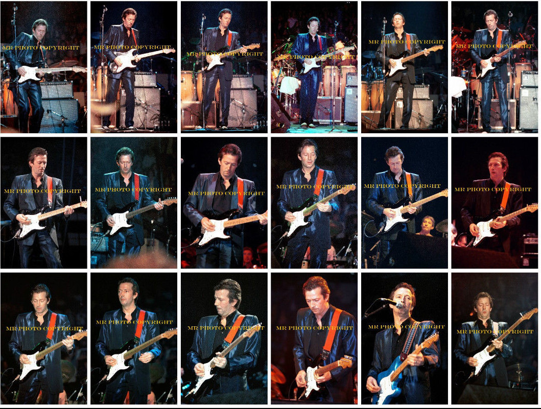 $1.00 4×6 inch original photo(s) ERIC CLAPTON ARMS CONCERT NYC BUY 1,2.OR ALL r