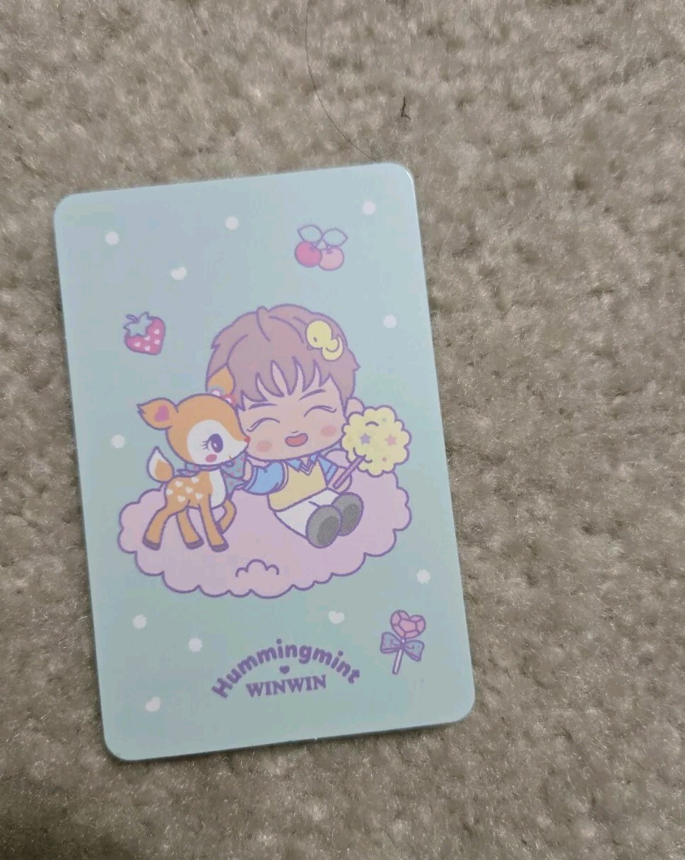 NCT x Sanrio Trading Cards Set A Winwin Character Card Official