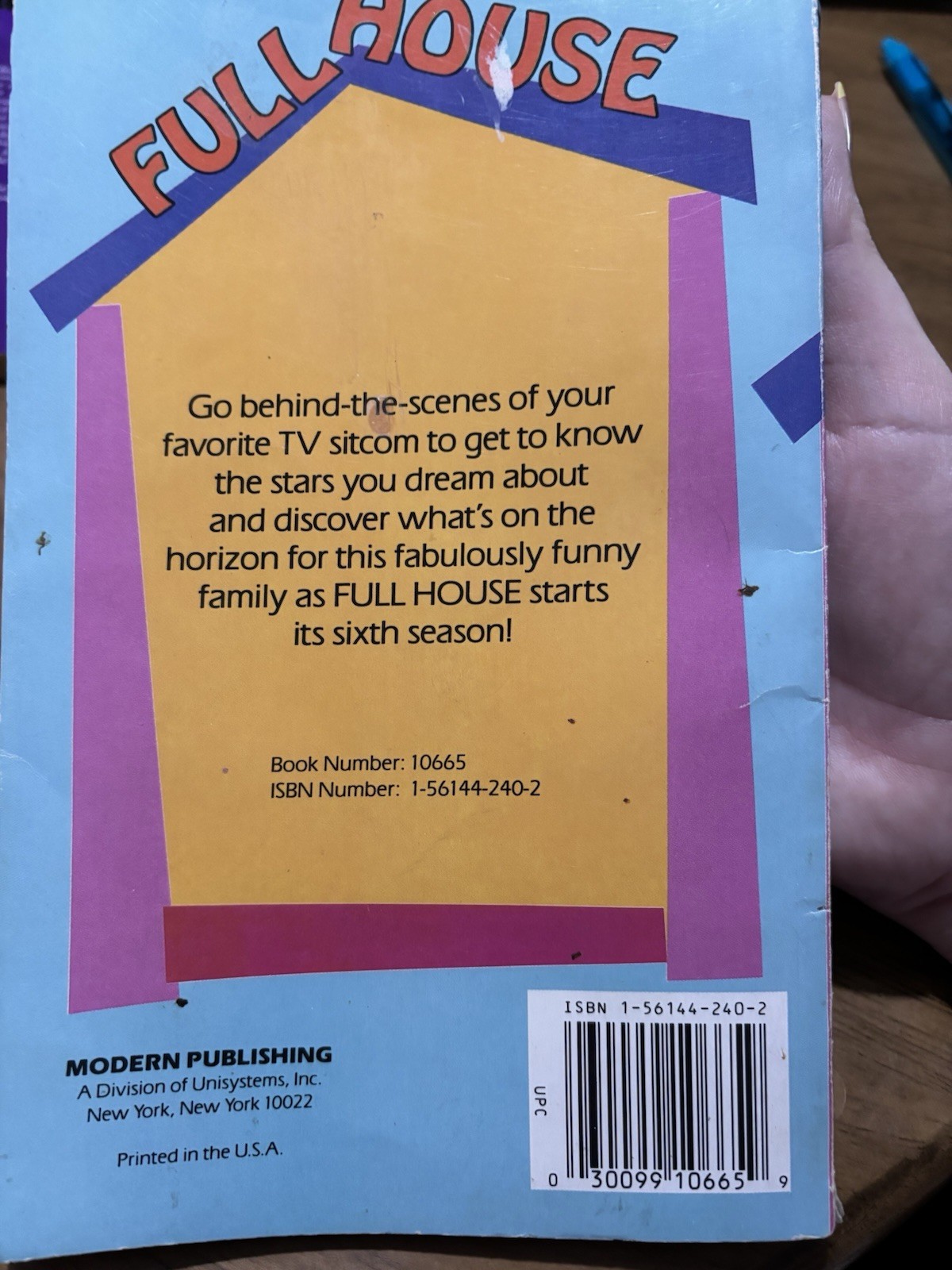 VTG Full House Book Lot 2 1992/93 TV Tie-In-Fan Guide Story