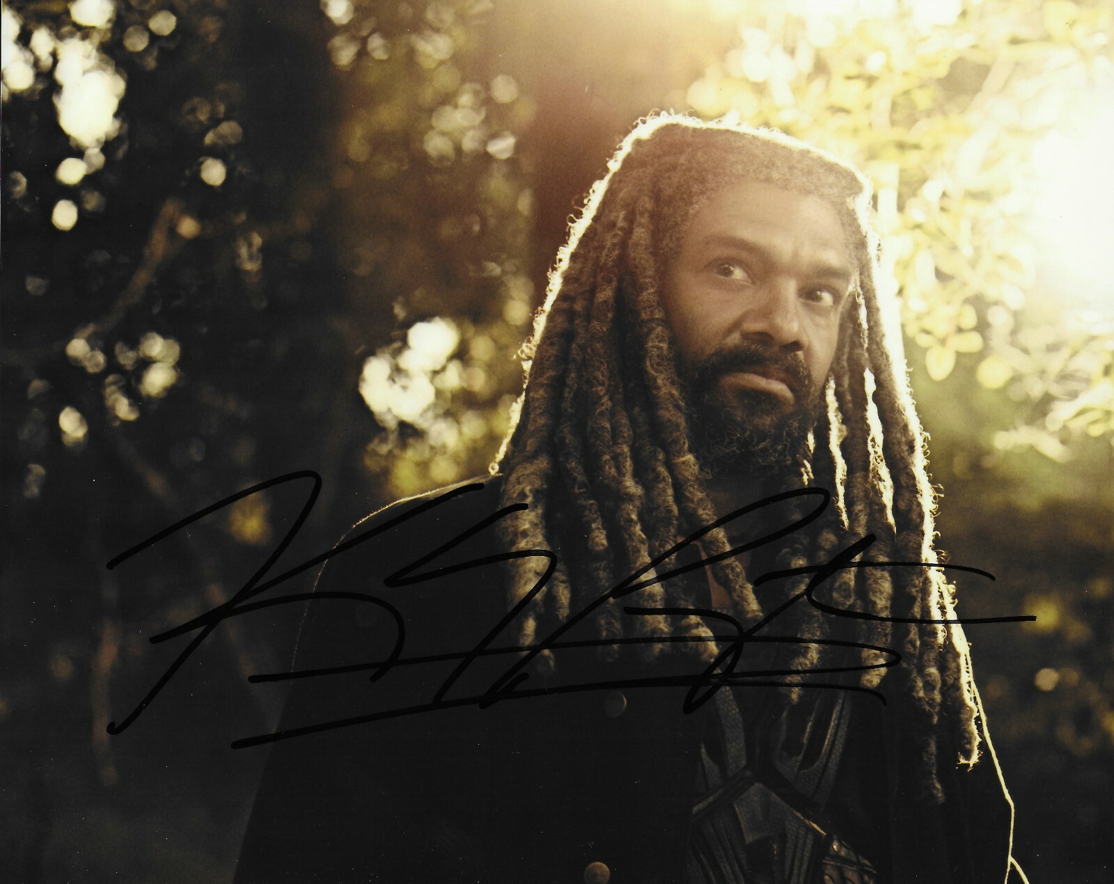 Khary Payton The Walking Dead autographed photo signed 8×10 #7 Ezekiel
