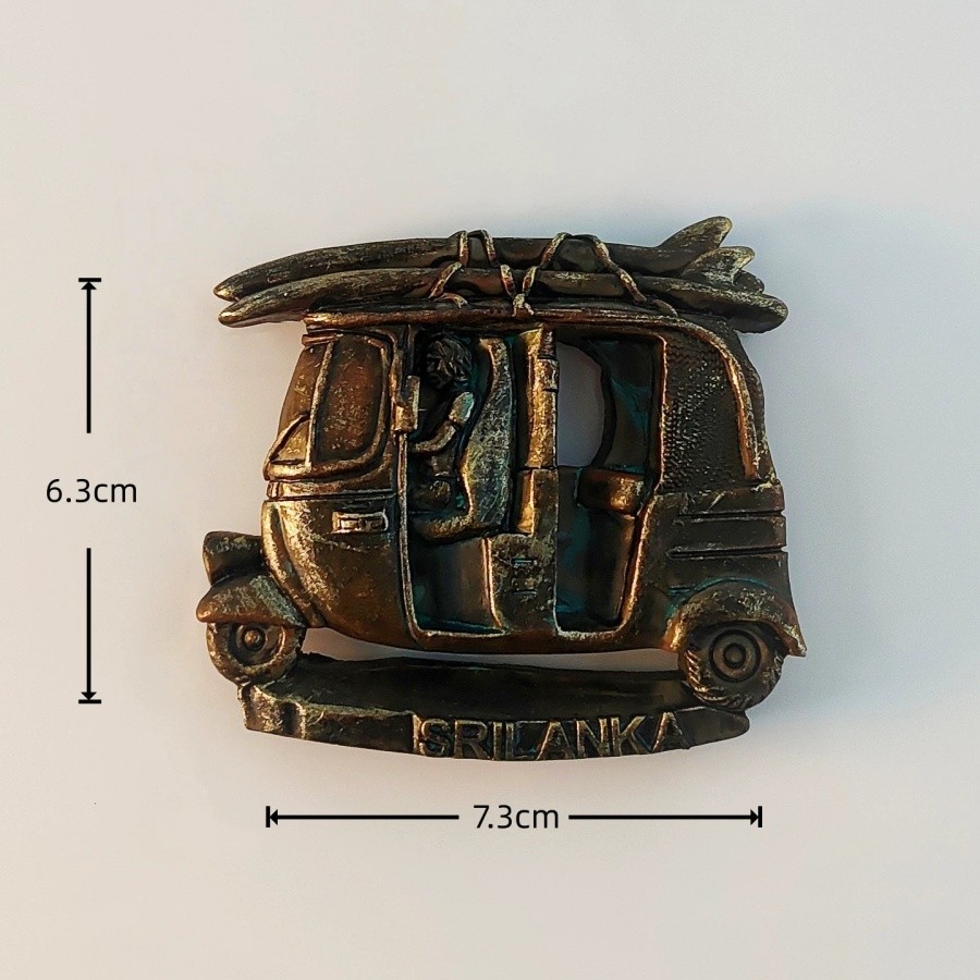 Sri Lanka Vintage Tuk Tuk Fridge Magnets Travel Souvenirs Home Office Decor