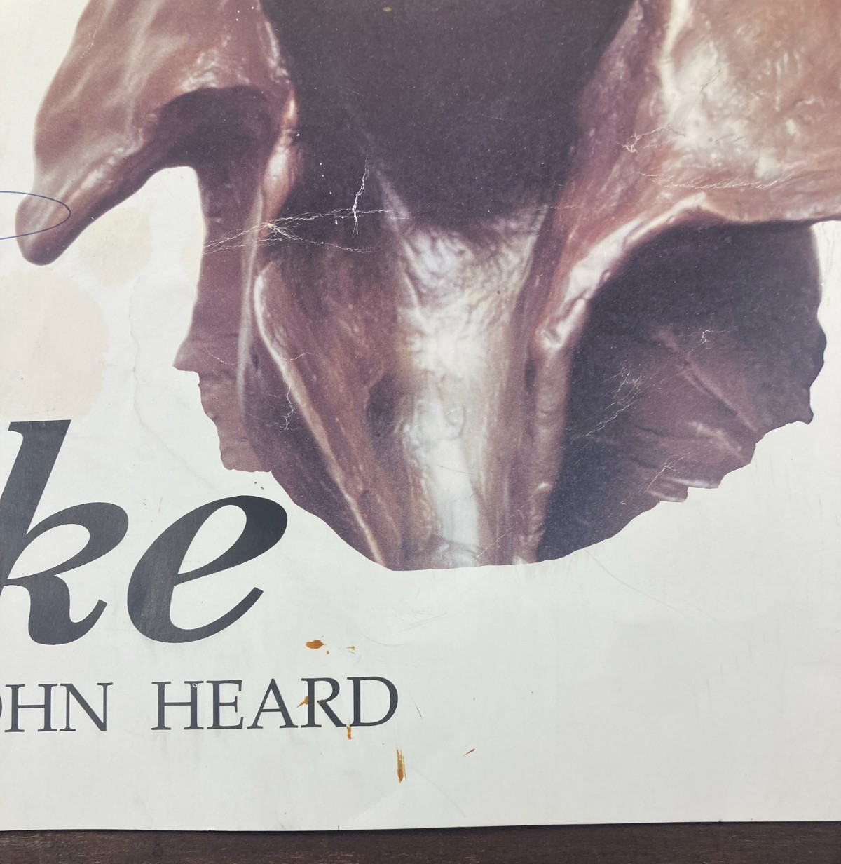 Duke Ellington Sculpture By John Heard Jazz Poster Signed 22 x 18 Vintage 1980’s