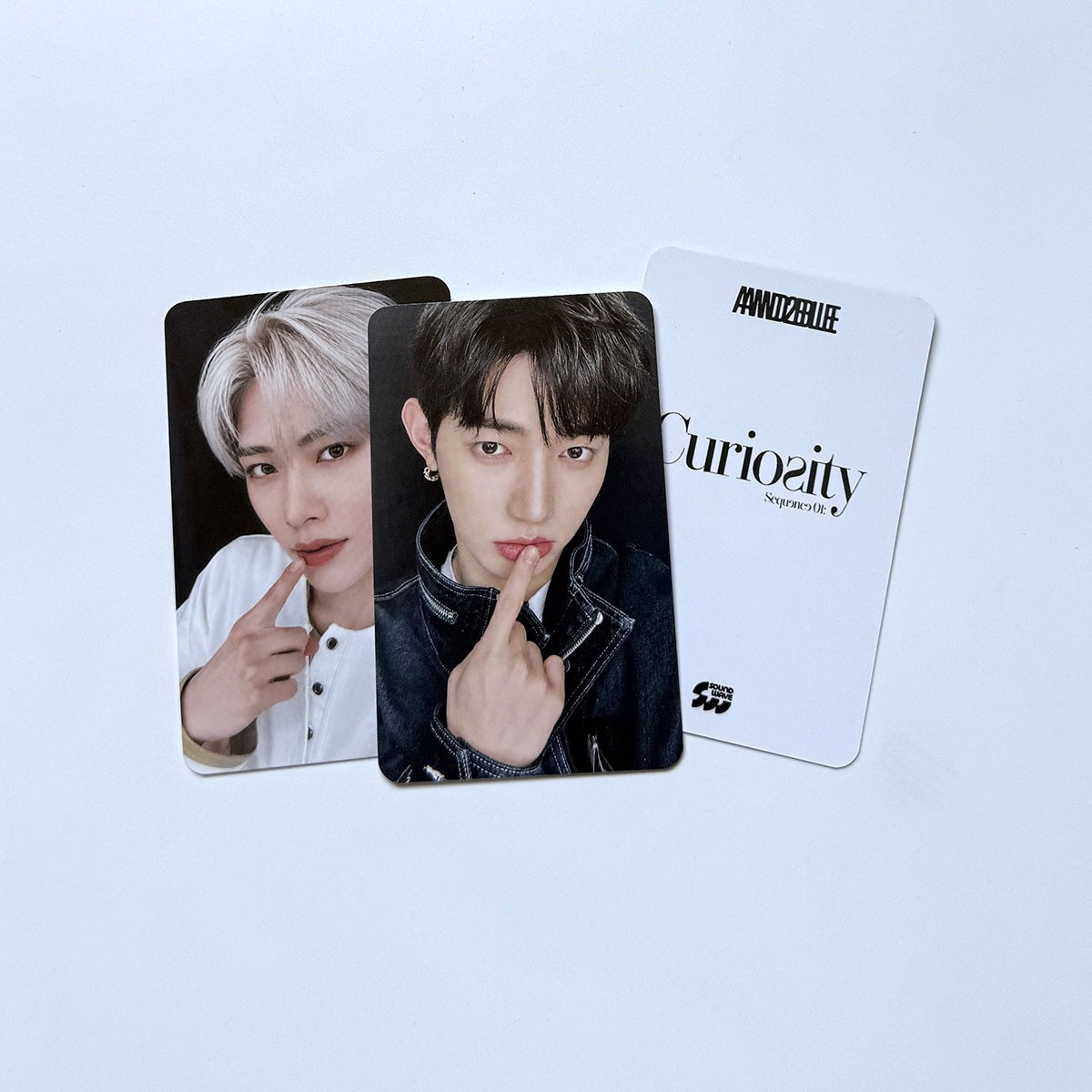 5Pcs AND2BLE Sequence Curiosity Zhang Hao Ricky Han Yujin Collect Photocards