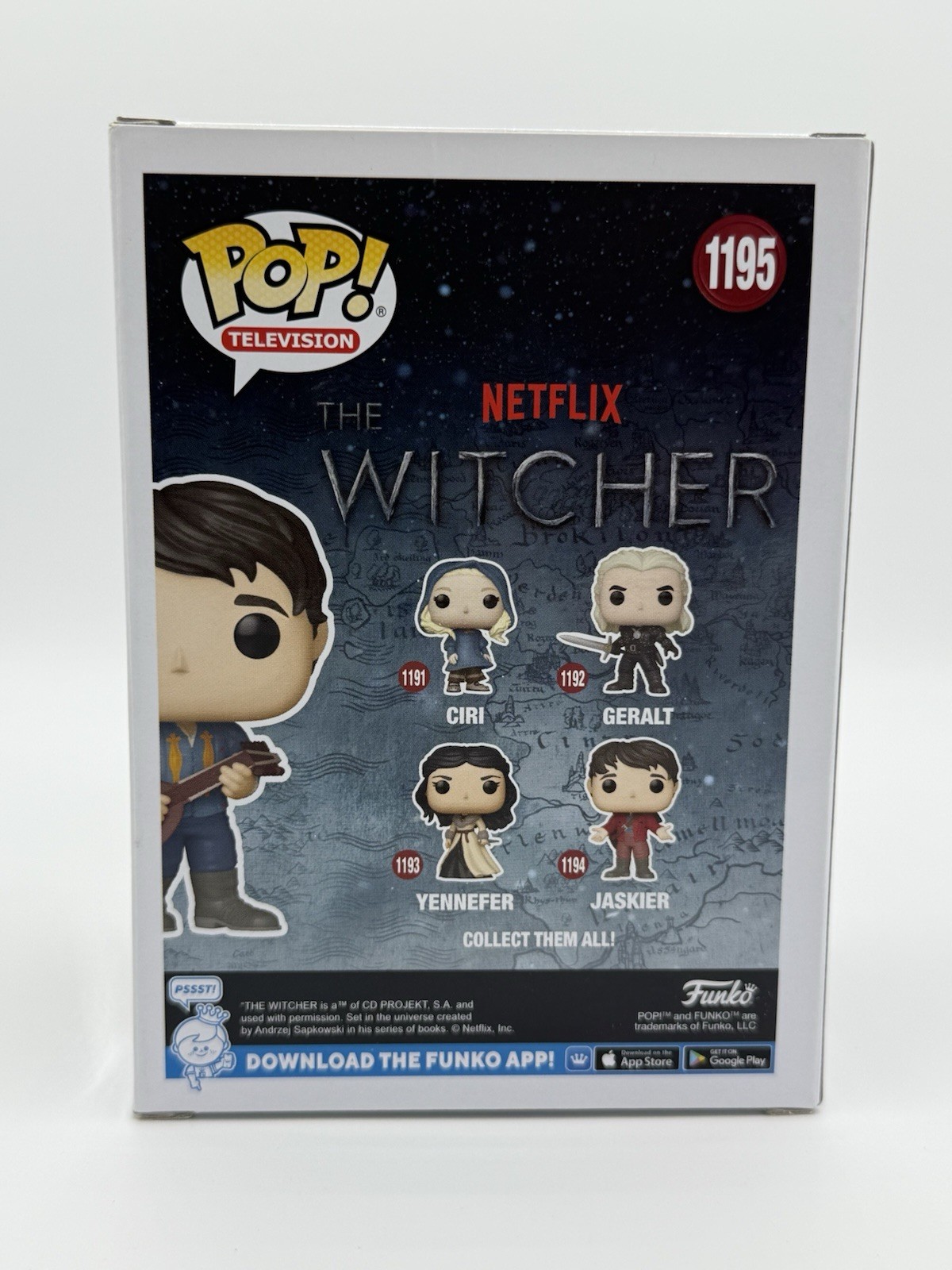 Funko Pop! Television The Witcher Netflix Jaskier #1195 Hot Topic Exclusive
