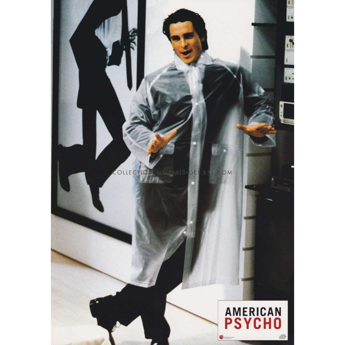 AMERICAN PSYCHO French Lobby Card N03 – 9×12 in. – 2000 – Mary Harron, Christian