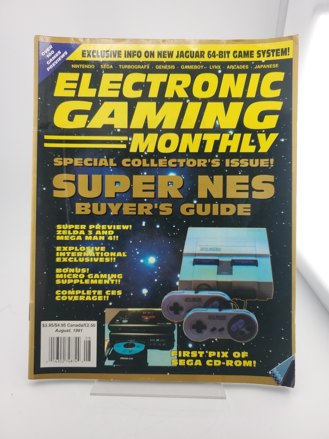 Electronic Gaming Monthly #25 August 1991 – SNES Buyers Guide