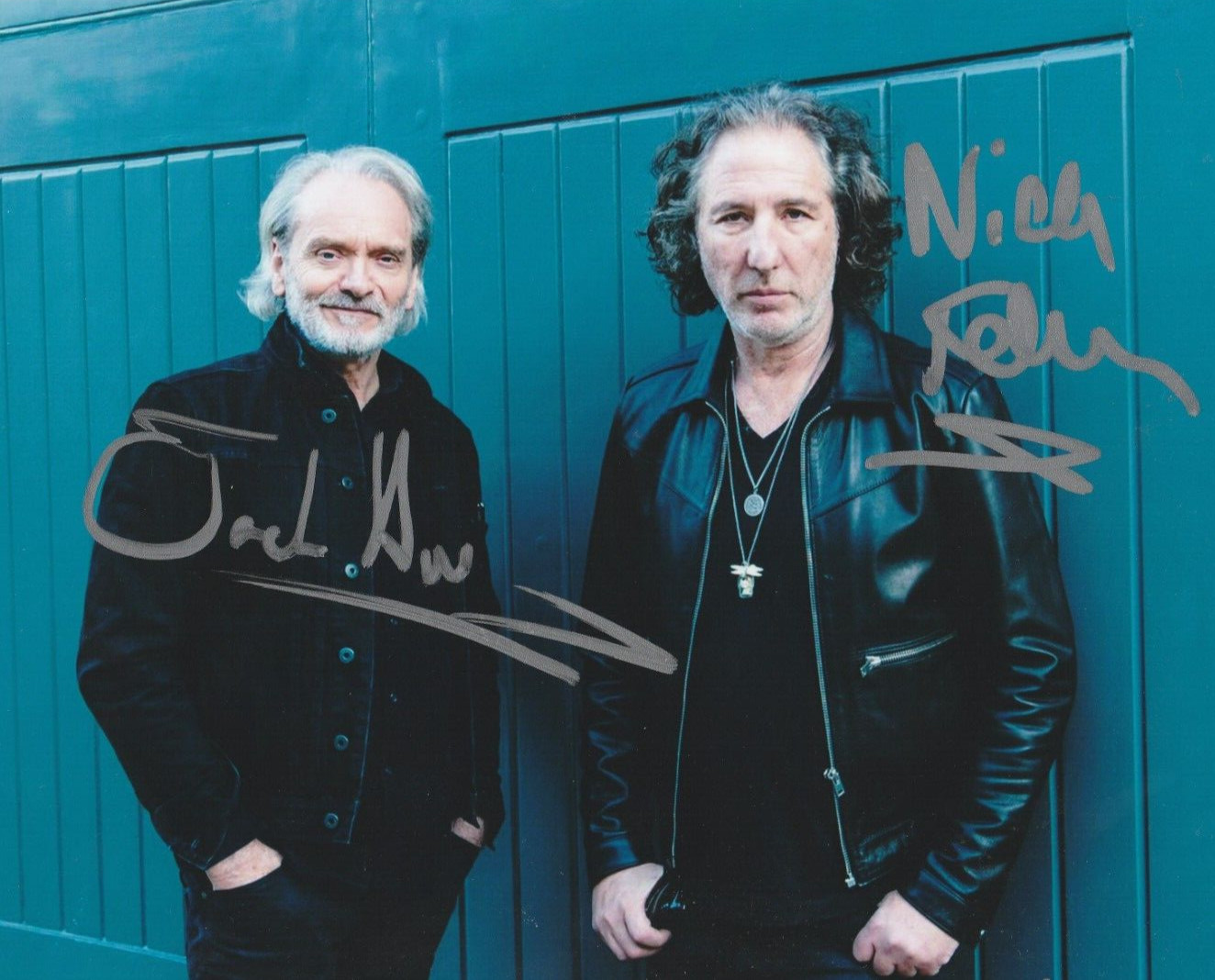 Wang Chung Autographed 8×10 Dance Hall Days Free Shipping MU907