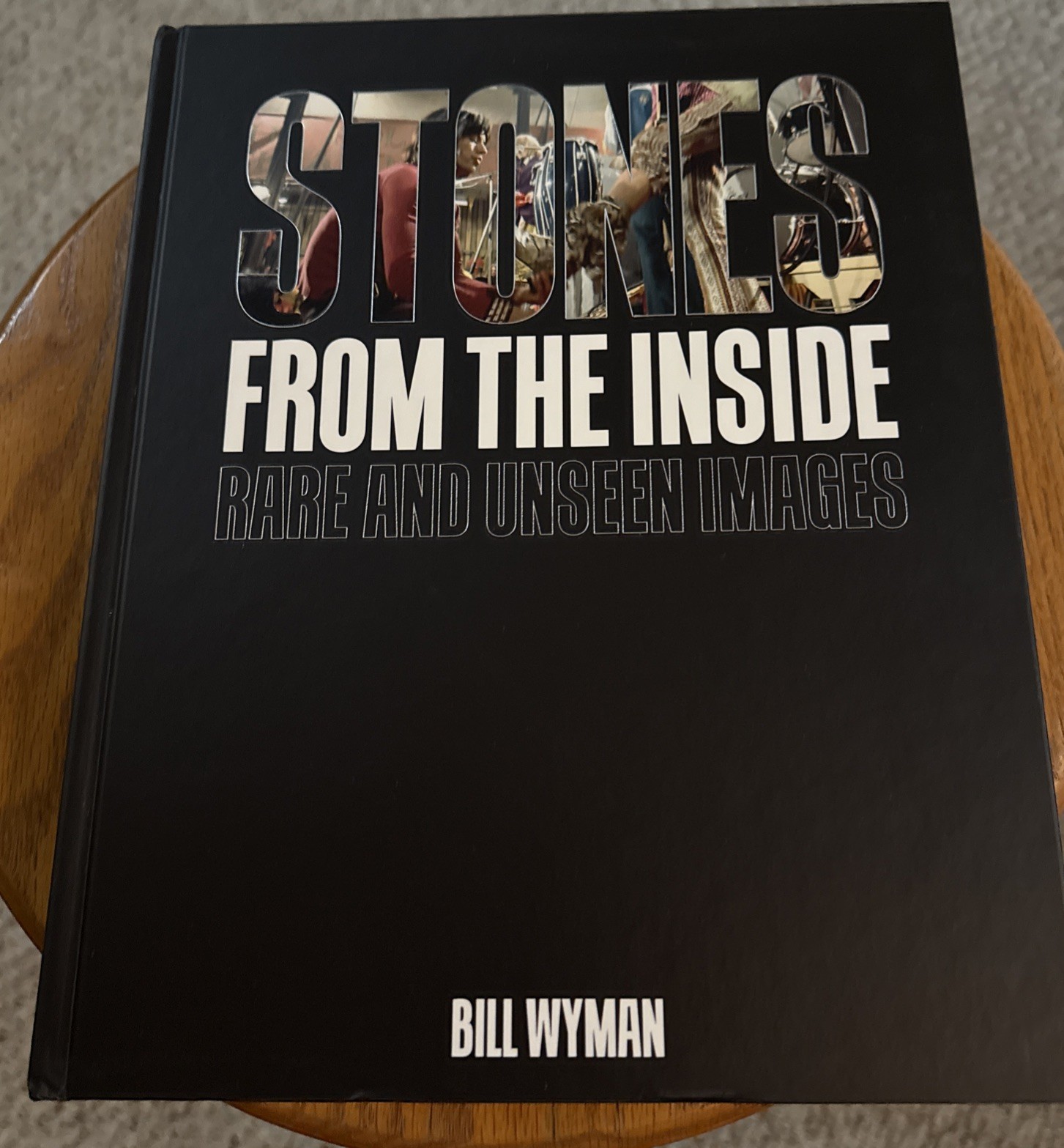 Bill Wyman Signed Autographed Book The Rolling Stones From The Inside /COA