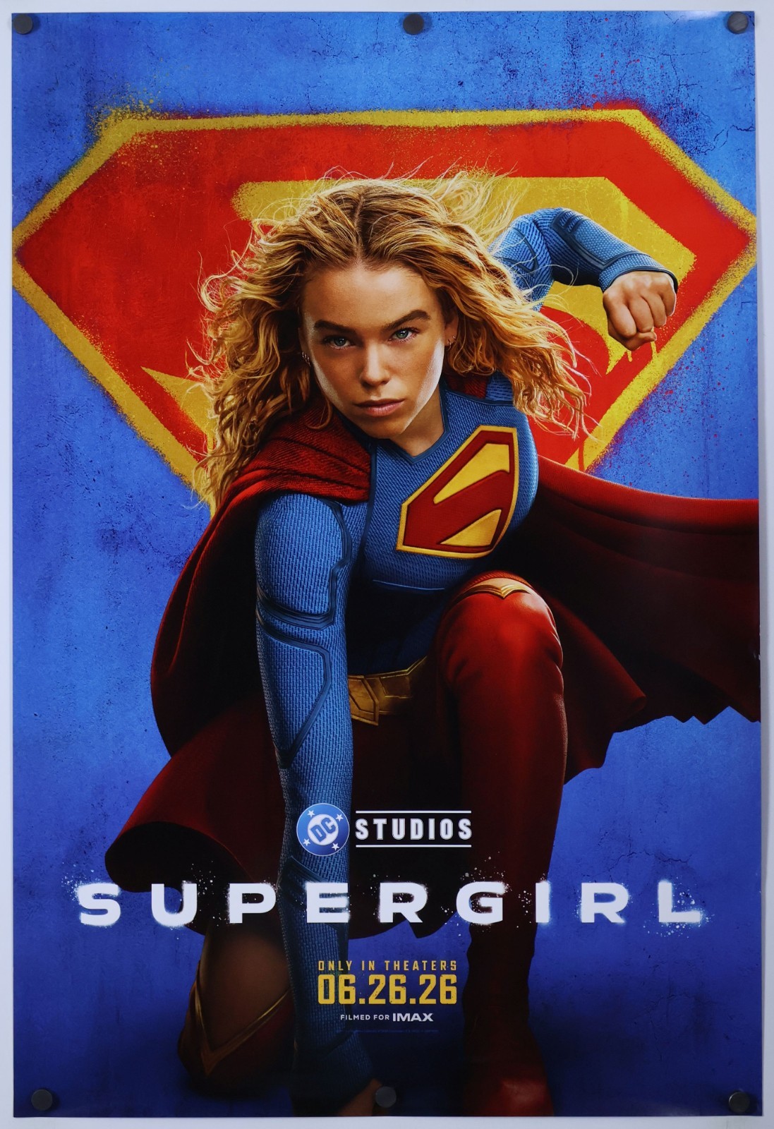 Supergirl Super Girl – original DS movie poster D/S 27×40 – 2026 Advance B