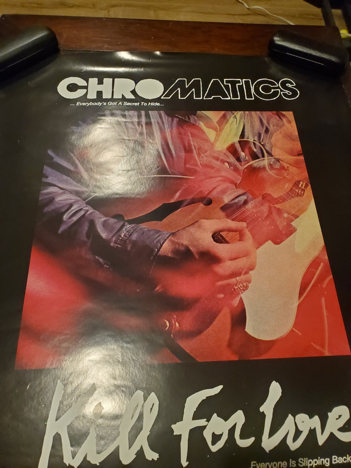 CHROMATICS Johnny Jewel Kill for Love Rare 2012 Tour Poster 26 x 39 in