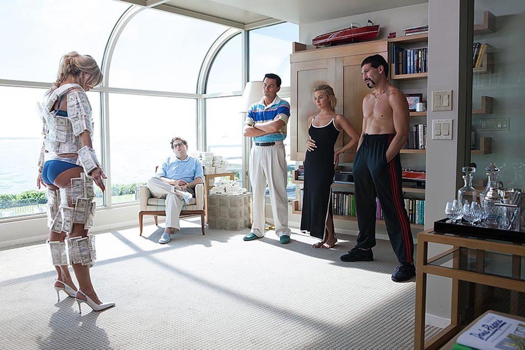 Leonardo DiCaprio Jonah Hill The Wolf of Wall Street 2013 Photo – CL0767
