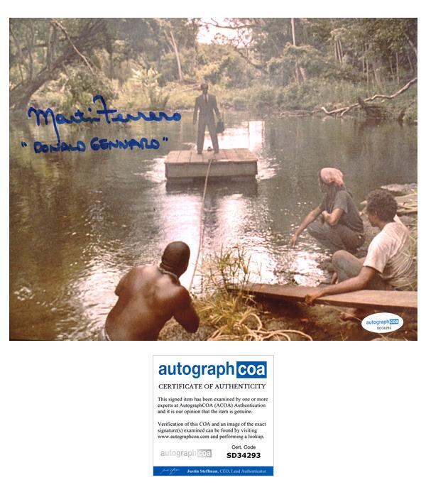 Martin Ferrero “Jurassic Park” AUTOGRAPH Signed ‘Gennaro’ 8×10 Photo C ACOA