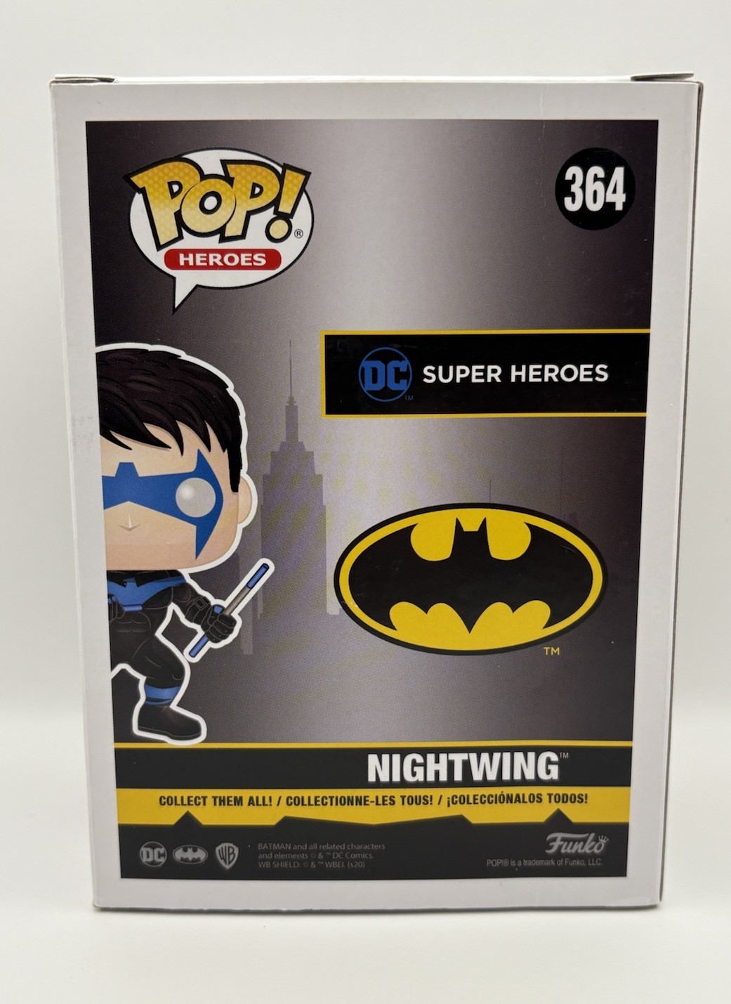 Jesse McCartney Signed Autographed Nightwing Exclusive Funko POP Vaulted JSA COA
