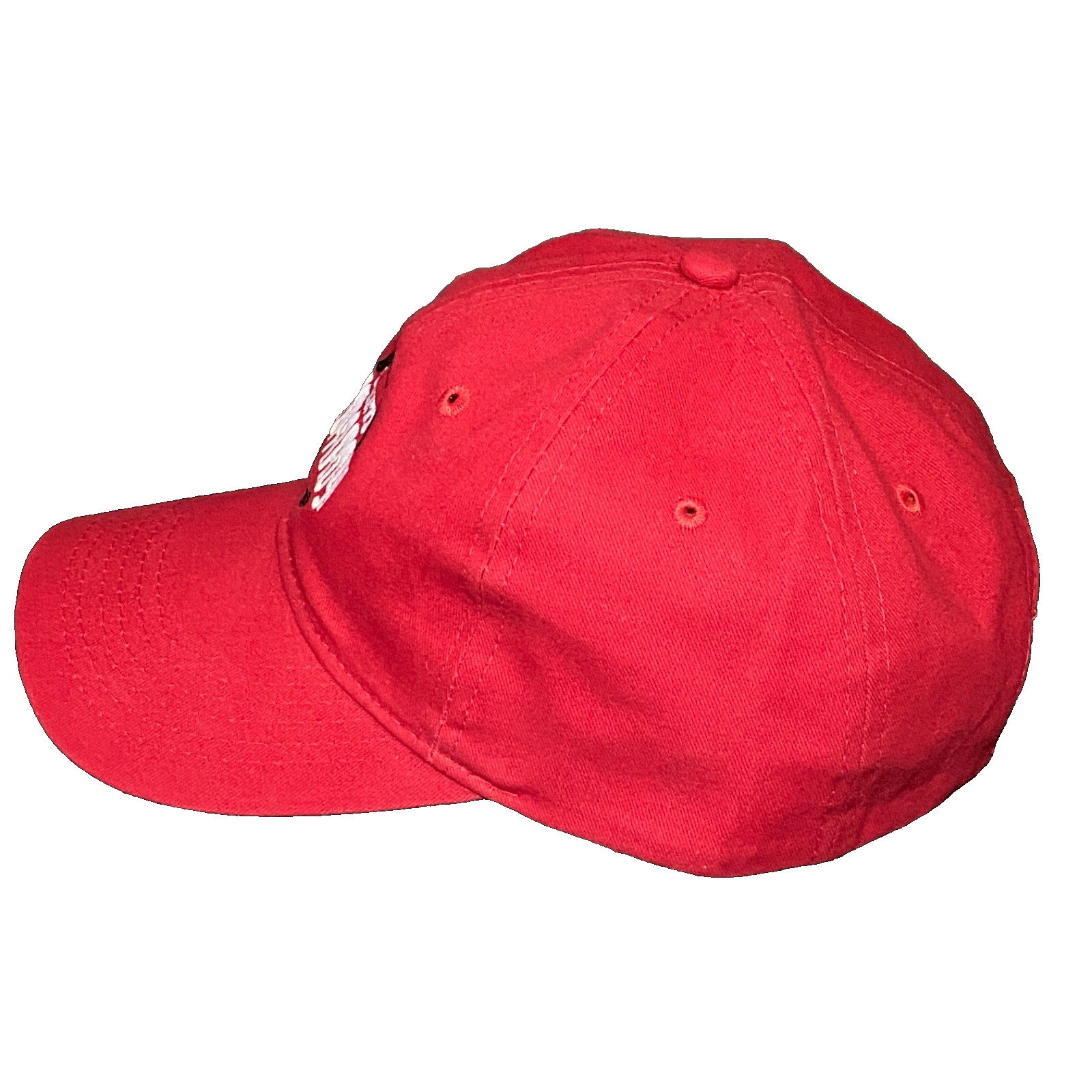 Jeopardy Hat Baseball Cap Red Promo Game Show Sports Cotton Canvas Adj. Strap