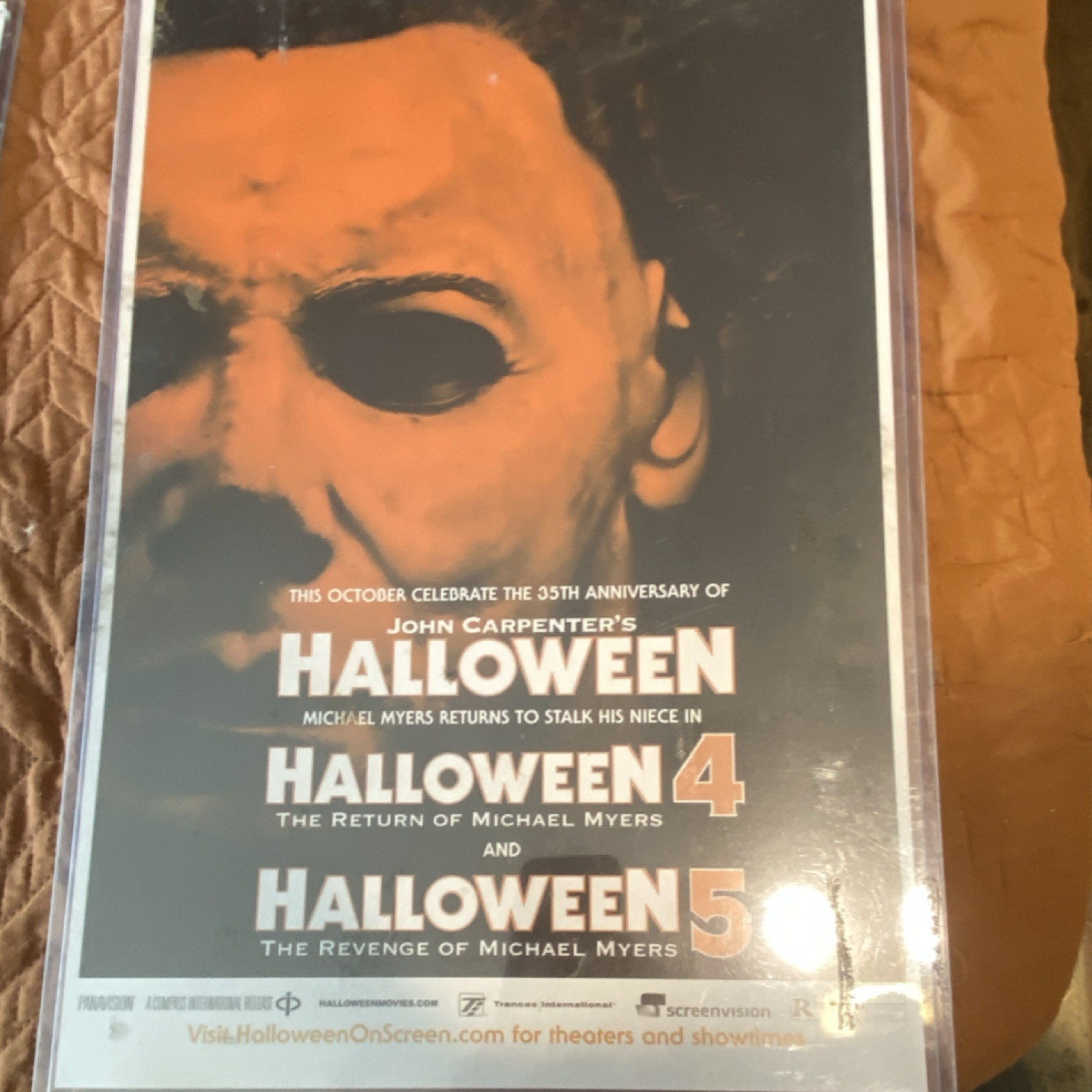 Collectible Excellent Condition Halloween 4 & 5 35th Anniversary Michael Myers
