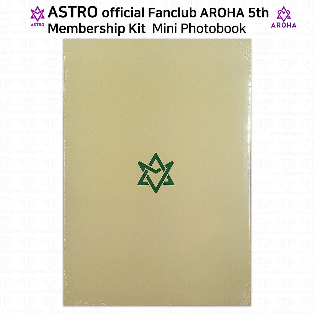 ASTRO 5th Official Fanclub AROHA Membership Kit Poster Tumbler Coaster Photobook