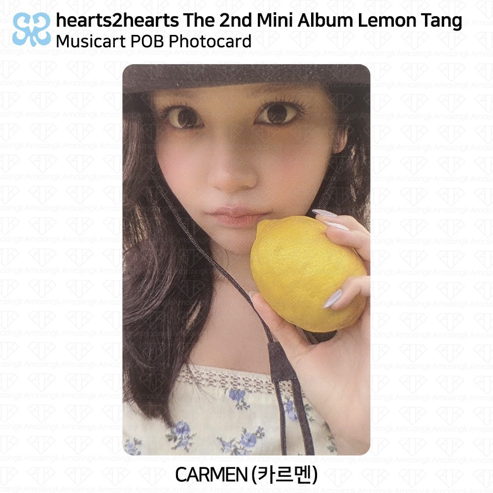 Hearts2Hearts The 2nd Mini Album LemonTang MusicArt POB Photocard
