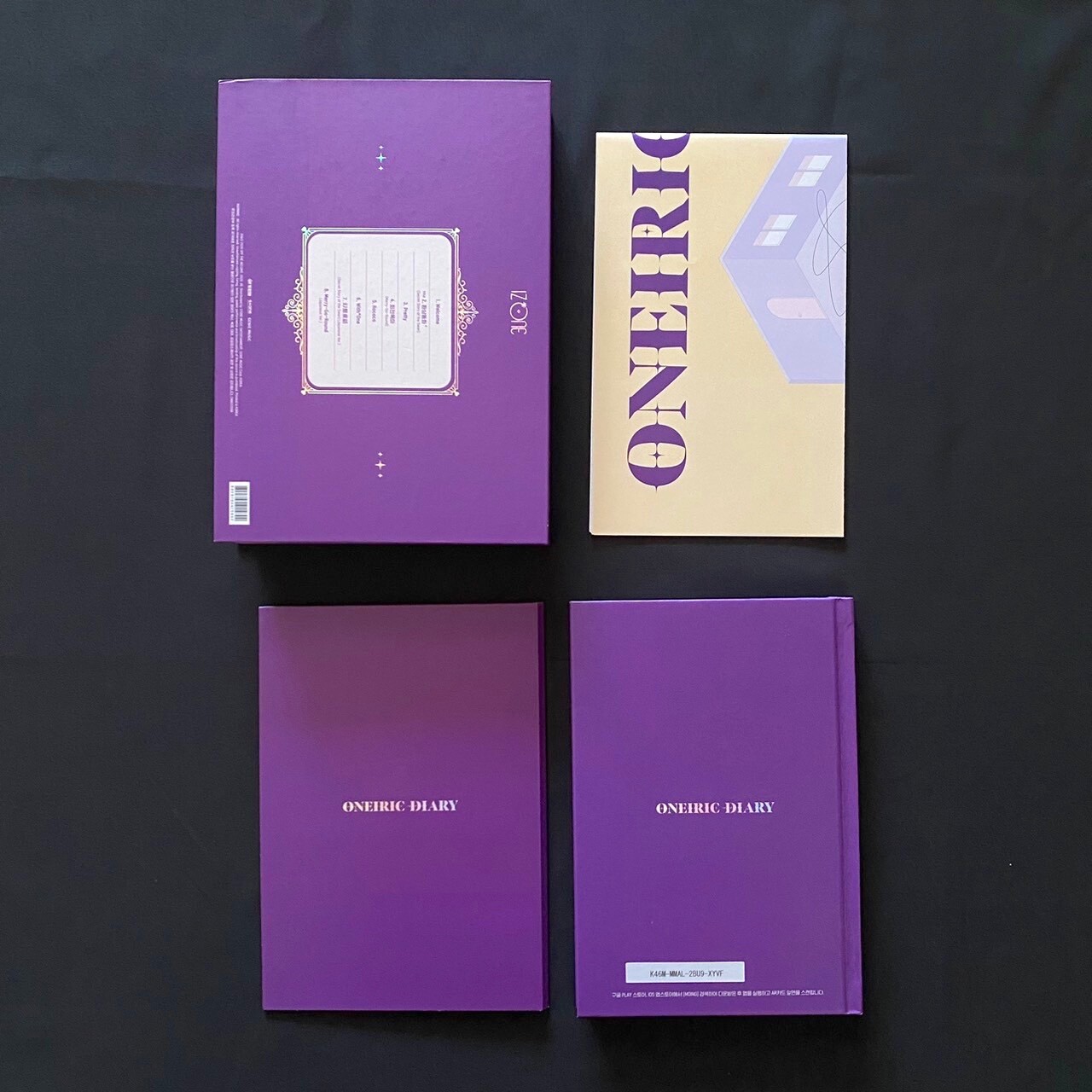 iz*one 3rd mini album oneiric diary 3 ver. Wonyoung set No photo cards IZONE IVE