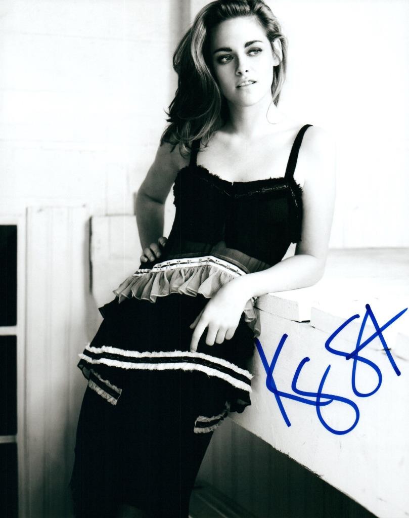 Kristen Stewart autographed 8×10 signed photo Picture Pic and COA
