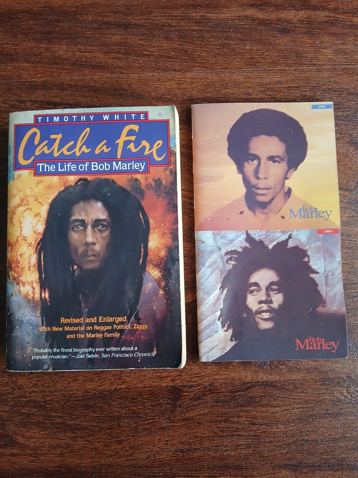 🔥🎶Bob Marley – Catch A Fire The Life of Bob Marley and Songs Of Freedom Books