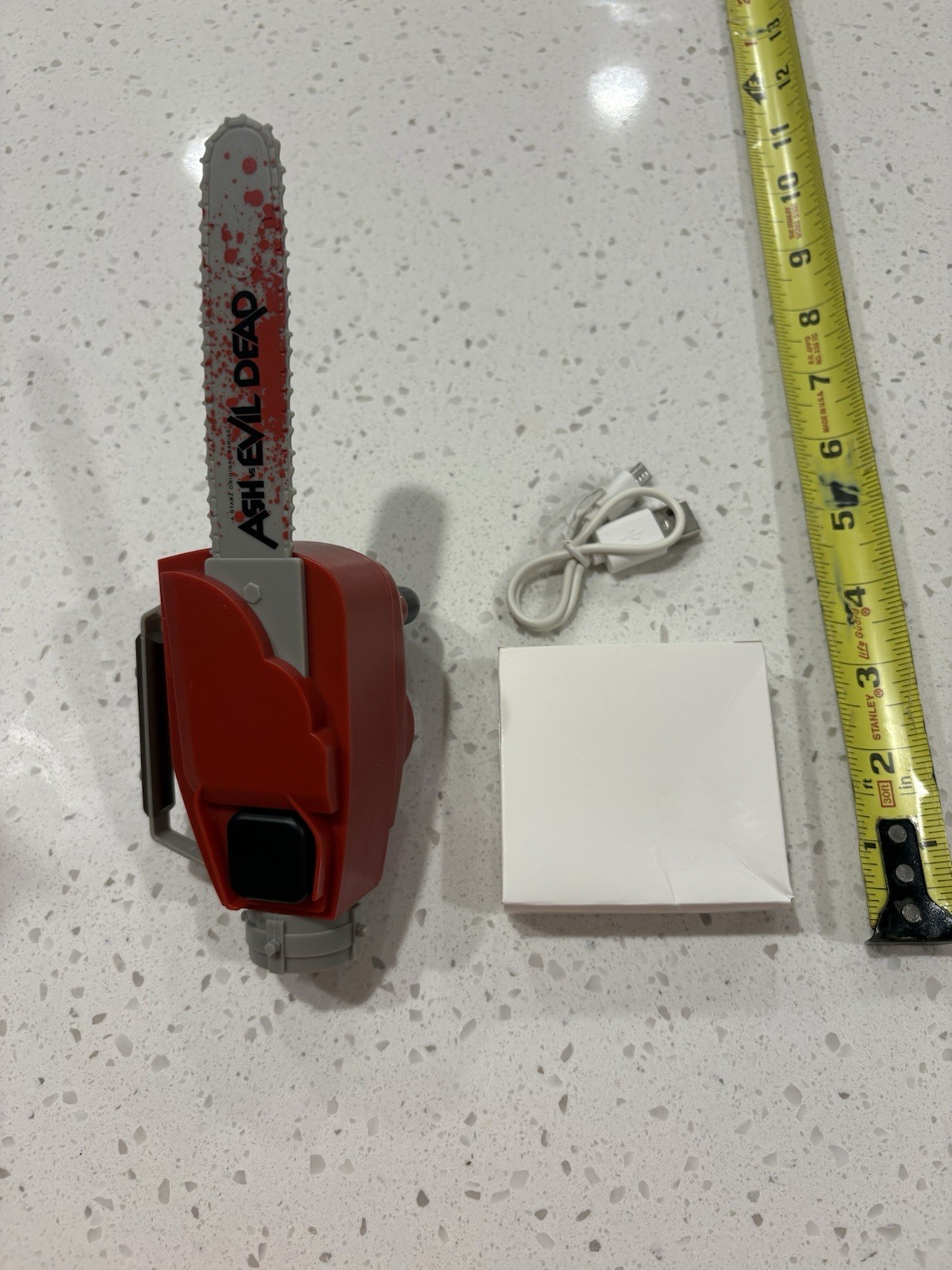 Ash vs Evil Dead Chainsaw Power Bank 2016 Loot Crate w/ Box Works Great