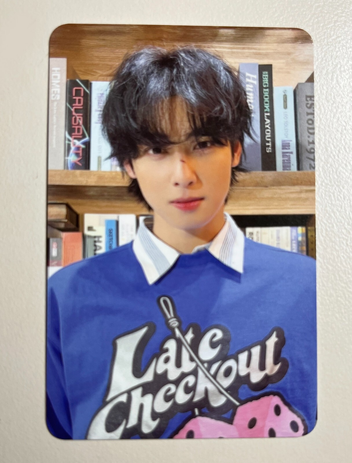 ASTRO Cha Eun Woo Just One 10 Minute MYSTERY ELEVATOR SEOUL Photocard with Sign