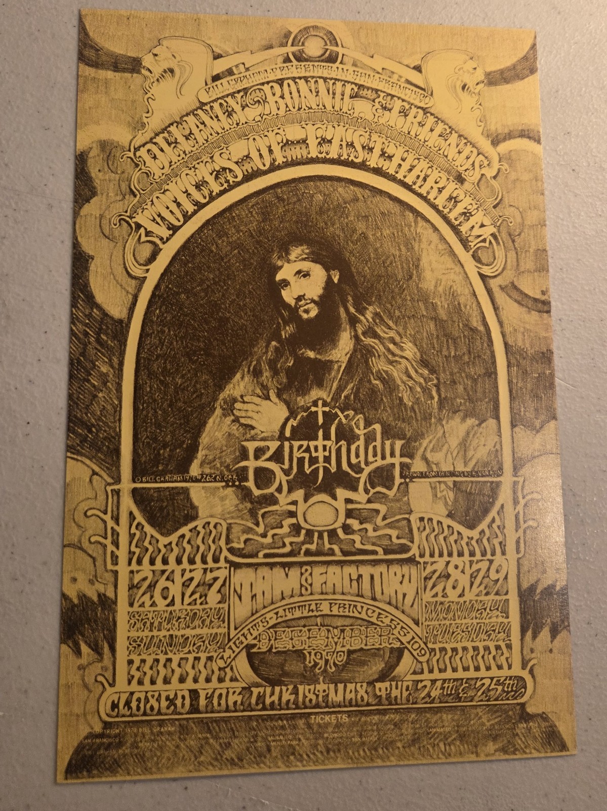 BG-262 Fillmore Postcard San Francisco CA