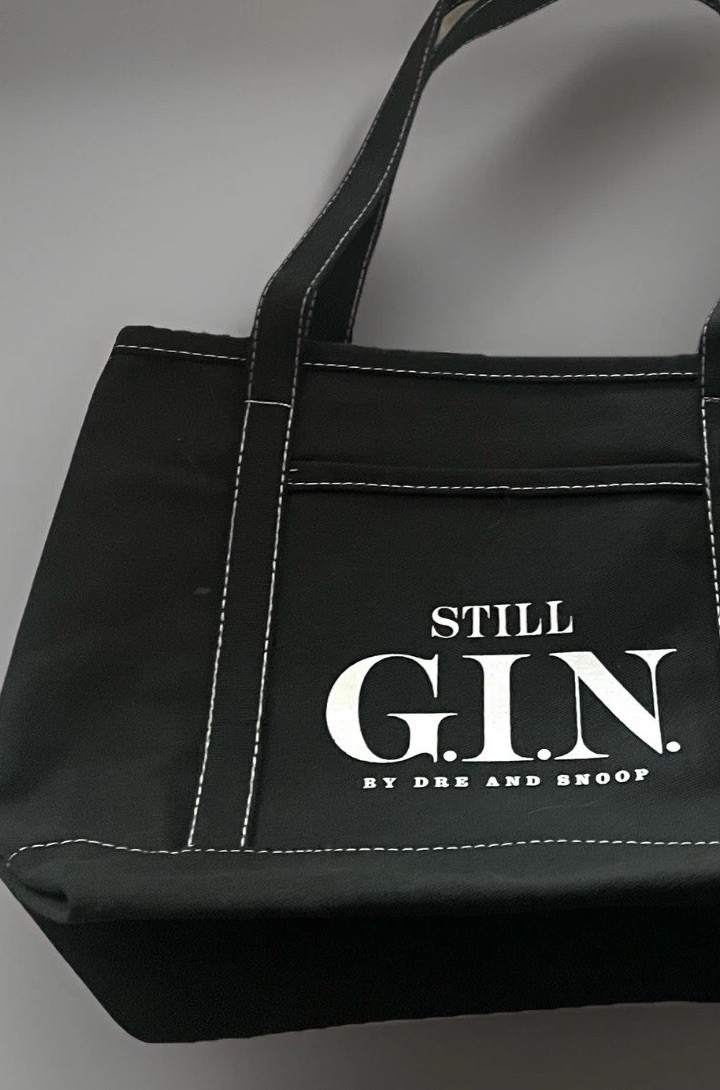 Dr. Dre & Snoop Dogg STILL Gin GIFT BAG AND TOTE BAG New