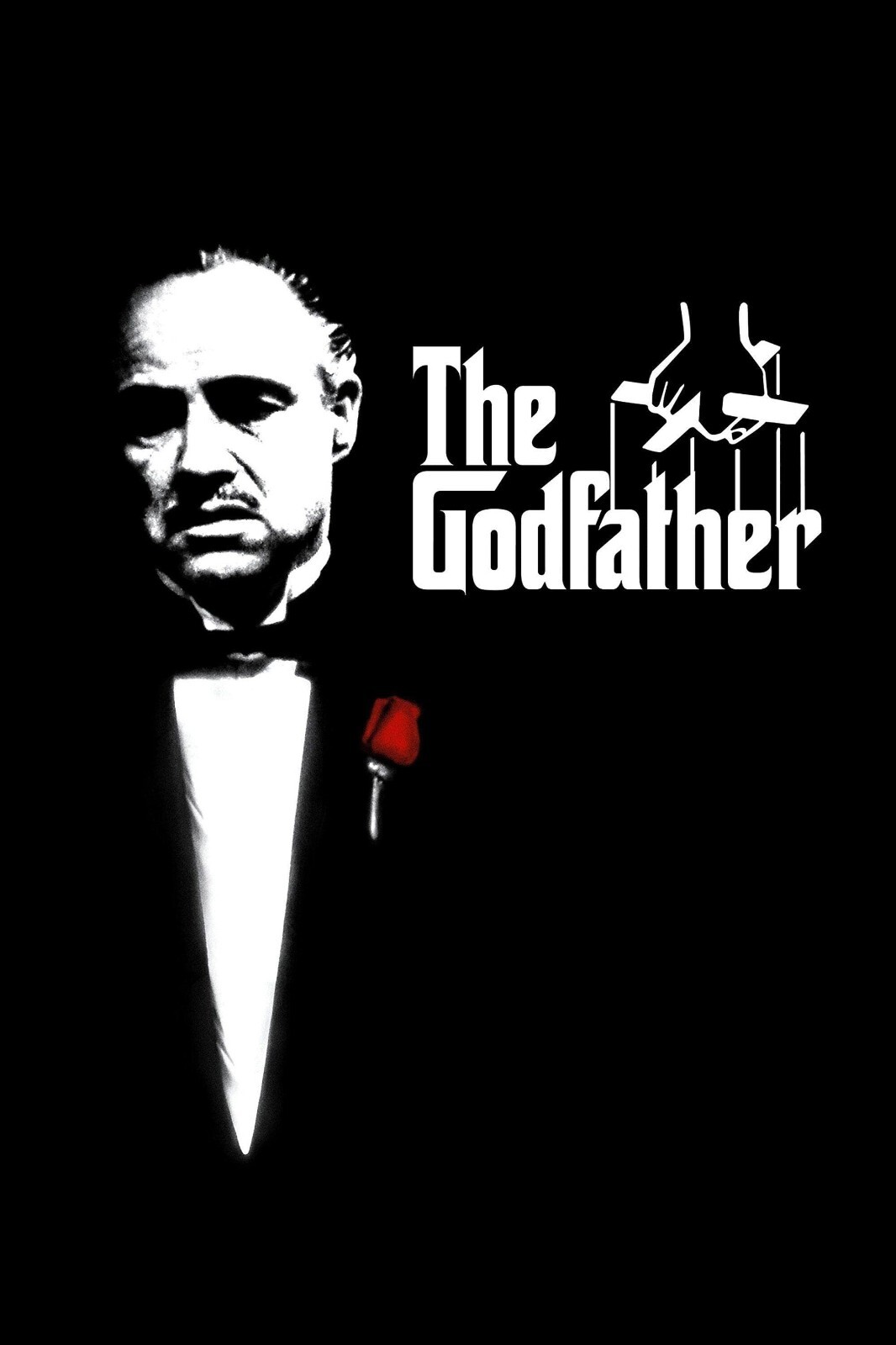 1972 The Godfather Movie Poster 11X17 Vito Corleone Marlon Brando Pacino 🕴🏻🍿