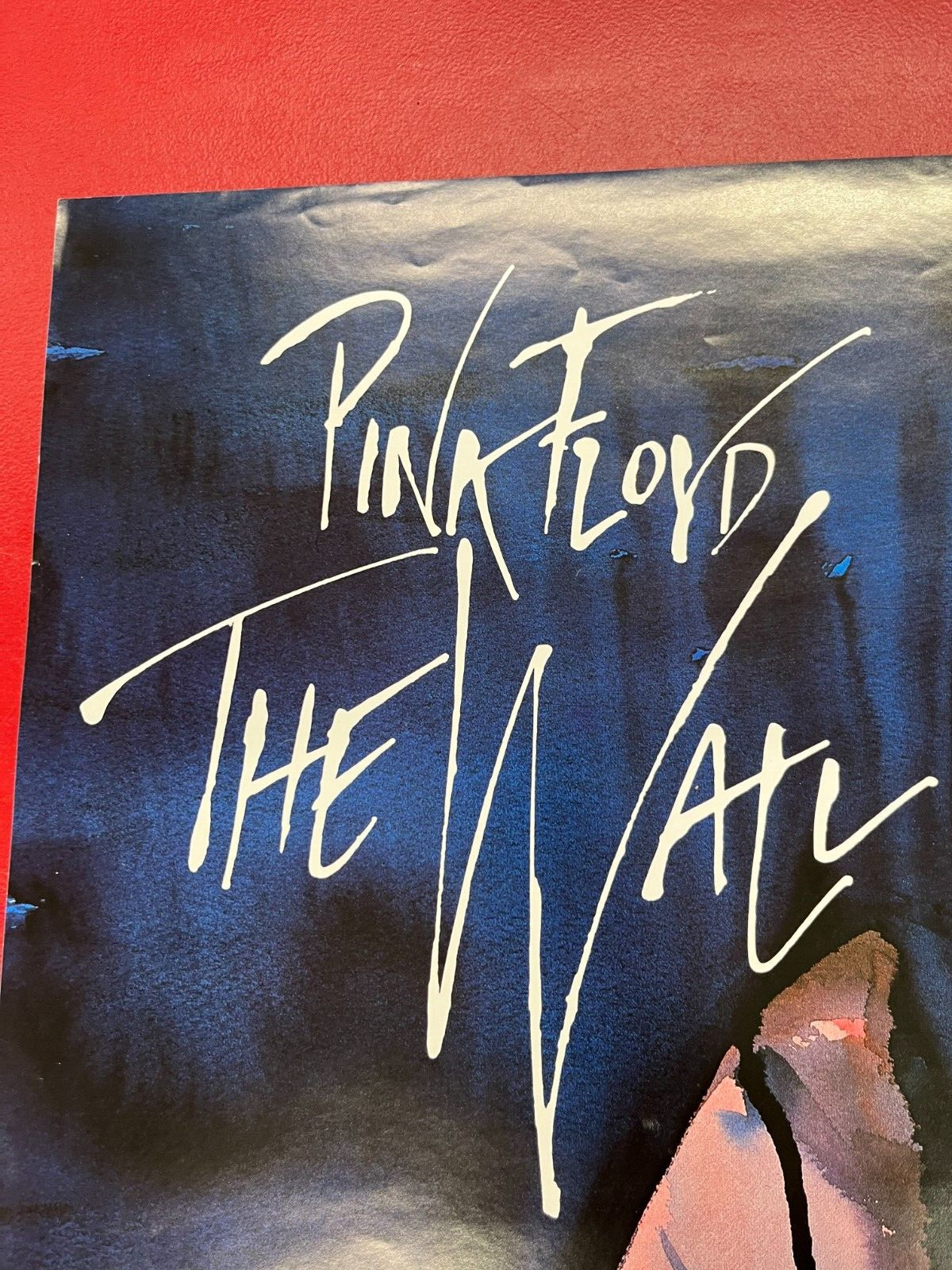 Pink Floyd The Wall Screaming Head Gerald Scarfe 1982 Poster Classic Image!