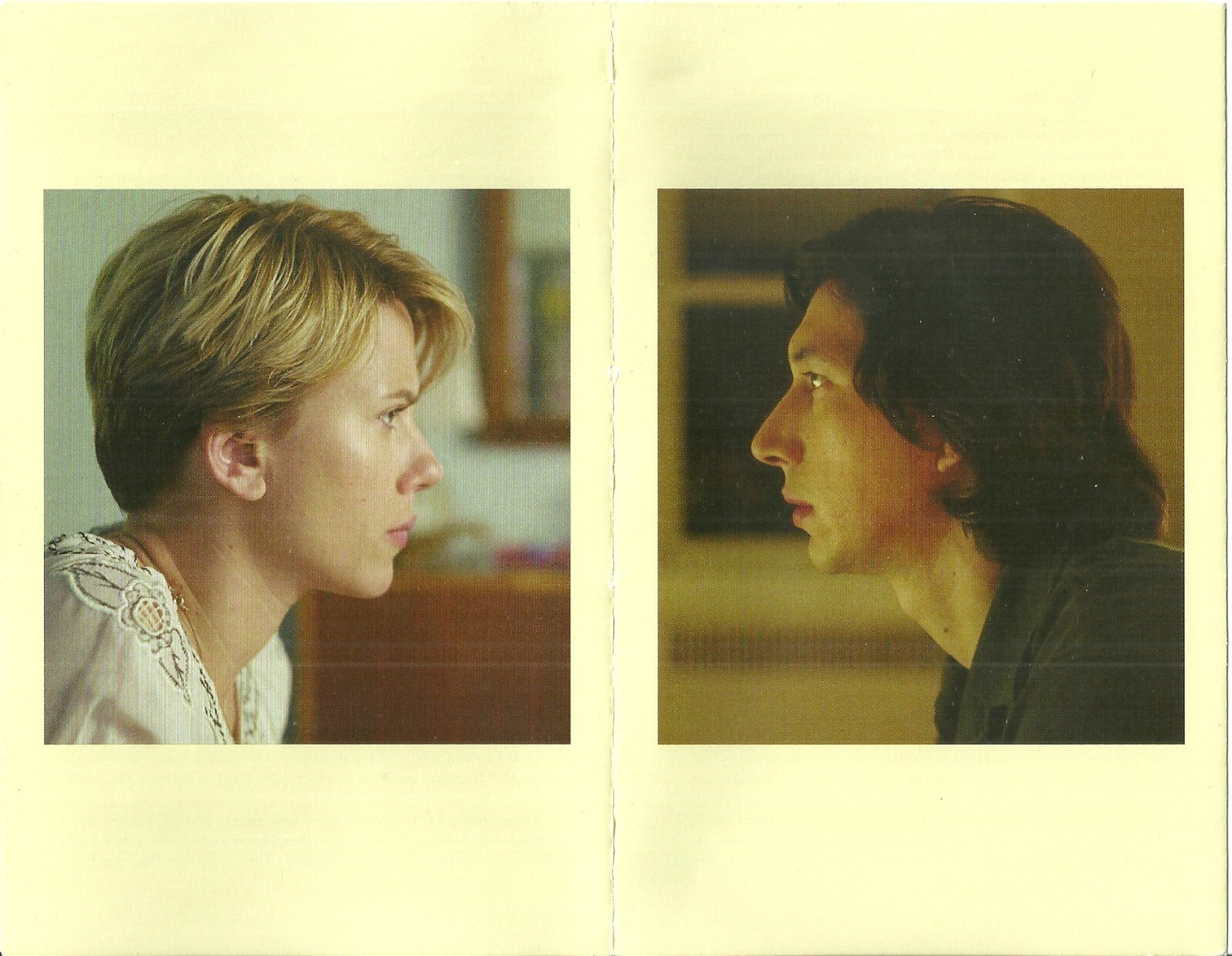 CRITERION COLLECTION – MARRIAGE STORY Noah Baumbach – Insert only – No Film – D